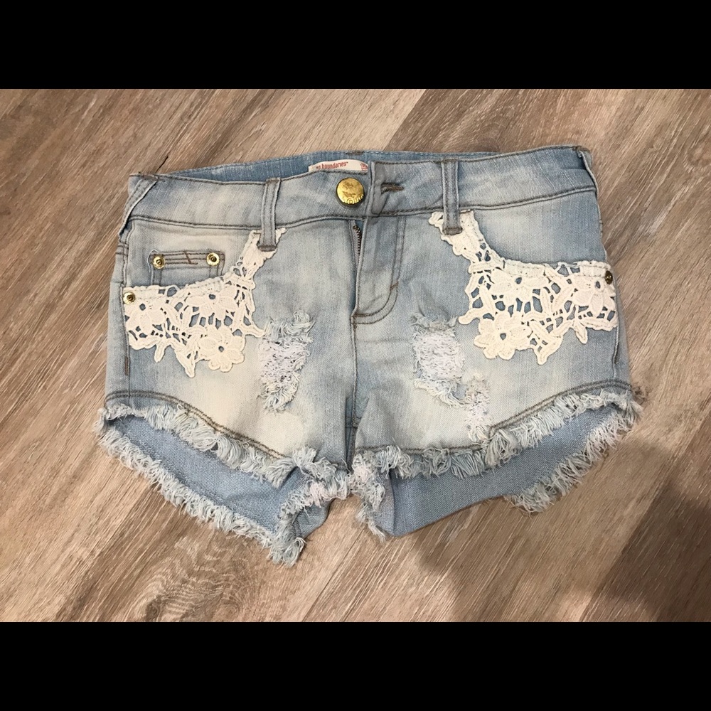 Jean shorts